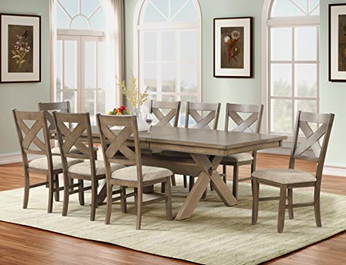 Farmhouse 9 outlet piece dining set