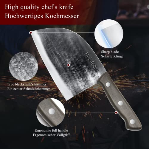 Serbian chef knife : r/Blacksmith